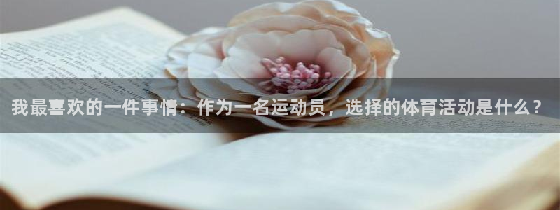 米兰体育官方正版app娱乐平台：我最喜欢的一件事情：作为一名
