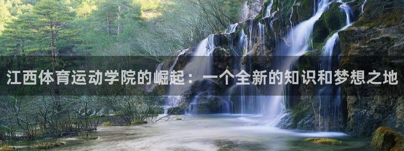 米兰体育官方正版app五金厂：江西体育运动学院的崛起