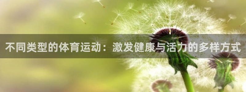 米兰体育官网下载平台注册流程视频：不同类型的体育运动：激发健