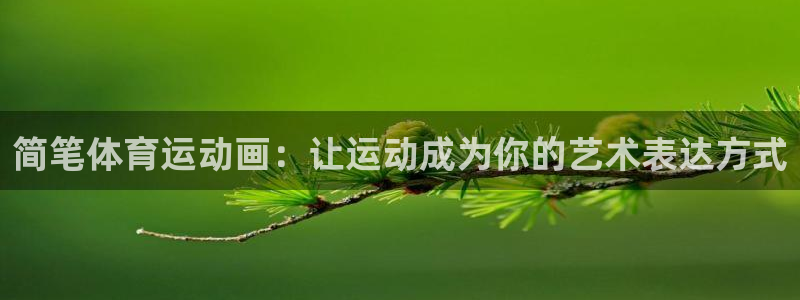 米兰体育入口官网下载：简笔体育运动画：让运动成为你的艺术表达