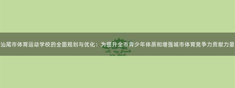  米兰体育软件怎么样啊：汕尾市体育运动学校的全面规划与优化：为