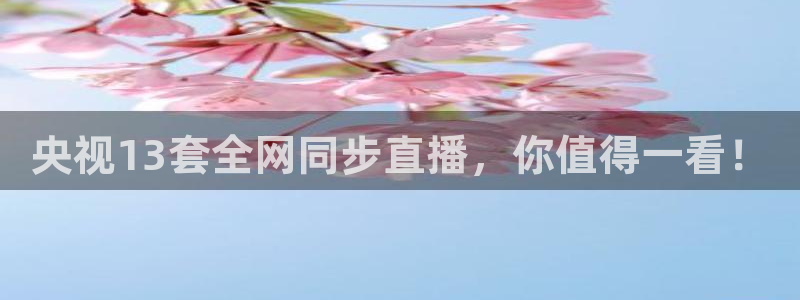 球友直播ios：央视13套全网同步直播，你值得一看！